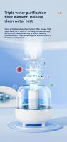 Humidificador De 5L Gran Capacidad USB Doble Nubosidad Bajo Ruido Luz Nocturna Difusor De Aceite Esencial Para Casa Dormitorio Oficina - details 2