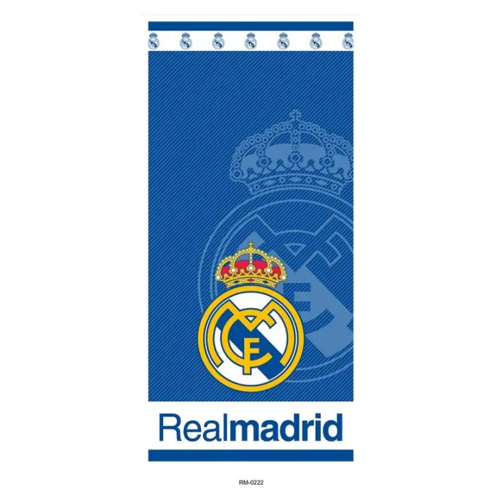 Toalla De Playa Real Madrid Microfibra 70x140cm. - 1