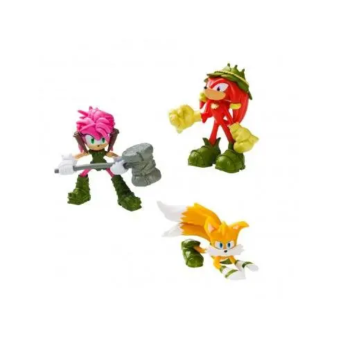 FIGURA SONIC PACK DE 3 FIGURAS Bizak Raíz EDADES EDAD DE 3 A 6 AÑOS FIGURAS COLECCIONABLES Todos los juguetes - 1