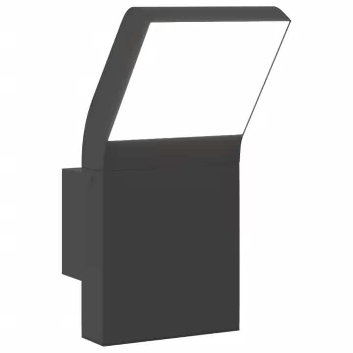 vidaXL Lámpara de pared LED de exterior aluminio fundido Color Blanco,  Negro, y mas - 1
