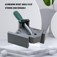 Pinza De Ángulo Recto De Aluminio Ajustable Para Soldadura Carpintería Marco De Fotos Clip De 90 Grados Con Abrazadera Swing - details 7