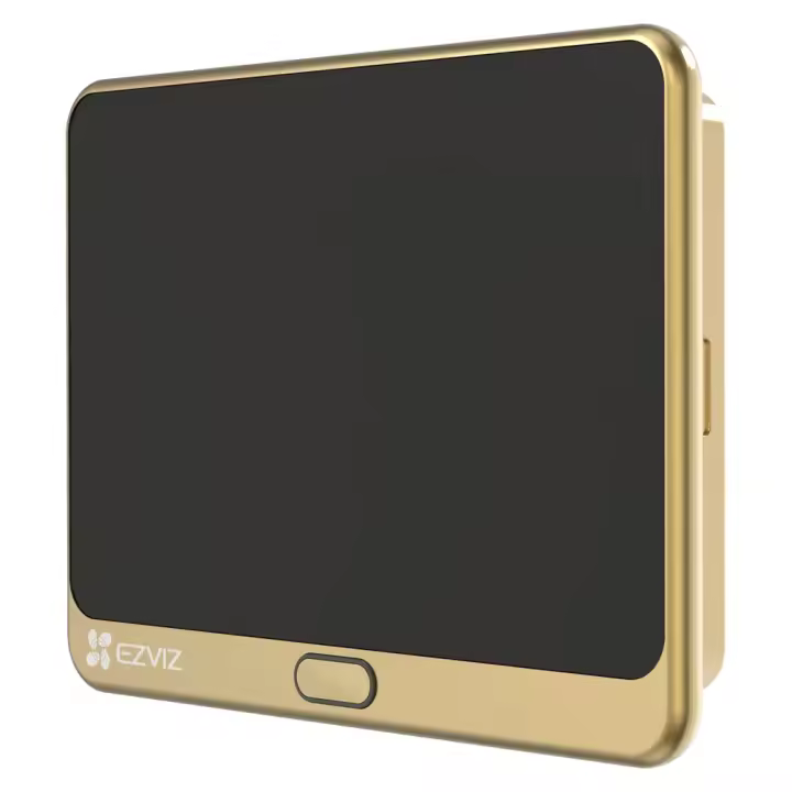 EZVIZ DP2C, Mirilla Inteligente WiFi, Vídeo 1080p, H.265, Visión gran angular, Pantalla 4.3" a color, Detección de movimiento PIR, Videollamada bidireccional, Visión nocturna, Timbre electrónico, Batería 4600 mAh - 1
