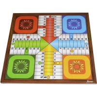 Fournier Parchis 4 y Oca, Tablero 33x33 cm, 2-4 jugadores, multicolor - details 1
