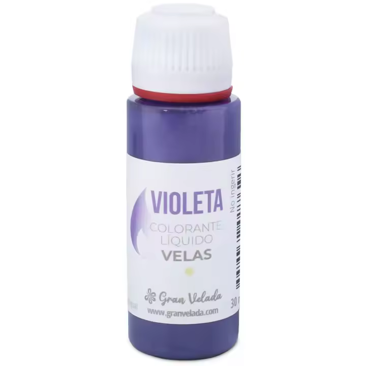 Gran Velada Violeta Colorante Líquido para Velas | Fácil de Usar y sin Grumos  | Ideal para Velas Caseras - 1