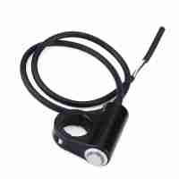 Botón De Pulsación Con Indicador Para Manillar De Motocicleta 22mm Switch ON/OFF Para Faros Freno Luz De Nebulosa - details 2