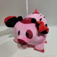 Muñeca De Peluche Hazbins Hotel Alastor Dibujito Animado Muñeco Suave Decoración Para El Hogar Regalo De Cumpleaños Para Niño - details 2