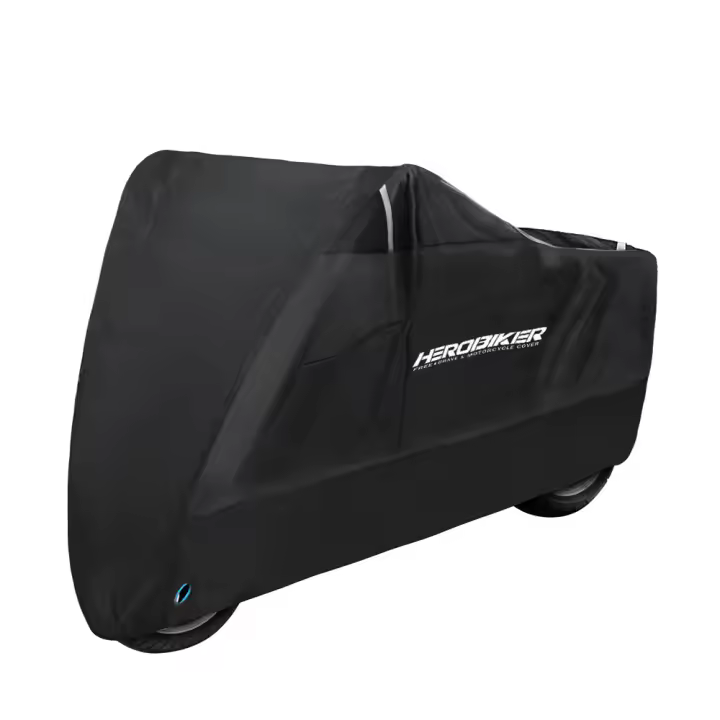 Cubierta De Motocicleta Impermeable Protectora UV Y Antipolvo Para Todos Los Scooters Tamaño M-4XL Color Negro - 1