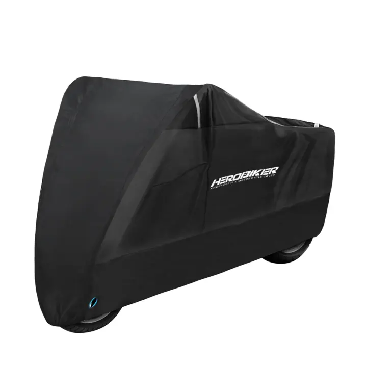 Cubierta De Motocicleta Impermeable Protectora UV Y Antipolvo Para Todos Los Scooters Tamaño M-4XL Color Negro - 1