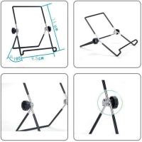 Jarra de vidrio con tapa-Acero Inoxidable-Soporte para iPad Teléfono y Tablet - S (Negro) - details 1