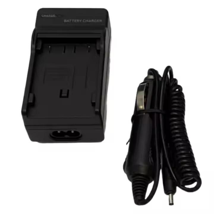 Cargador de coche para batería Canon BP-412 ⋆ Input AC 100-240V ⋆ Output DC 4.2V/8.4V 0.6A ⋆ Carga rápida y segura - 1