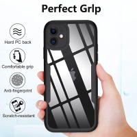 Funda De 360 Grados Para iPhone 15 14 13 12 11 pro Max 14 plus XS MAX XR Transparente Cubierta Completa Rugged Con Protector De Pantalla Integrado - details 1