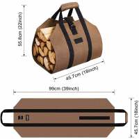 Bolsa de Almacenamiento de Leña Extra Grande, Resistant Al Agua - details 0