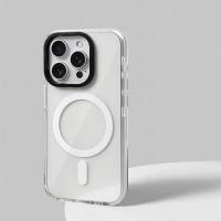 Funda De Silicona Transparente Para iPhone 16 pro Max 15 14 13 Con Airbag Magsafe Protección Antichoque Y Carga Inalámbrica Magnética - details 11