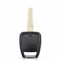 Banner - Carcasa mando llave del coche 2 botones compatible con Opel Vectra Astra Zafira Omega negro