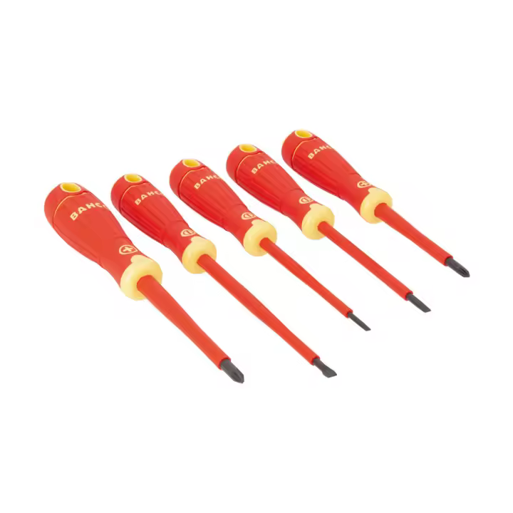 Destornilladores bahcofit aislados, juego de 5 piezas - 1