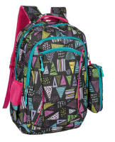 J.S ONDO MOCHILA TIPO TELA PARA MUJER Mochila Escolar Mochila de Viaje Negocios Trabajo Diario Antirrobo Impermeable Grande Mochila Ordenador ESTAMPADO - details 2