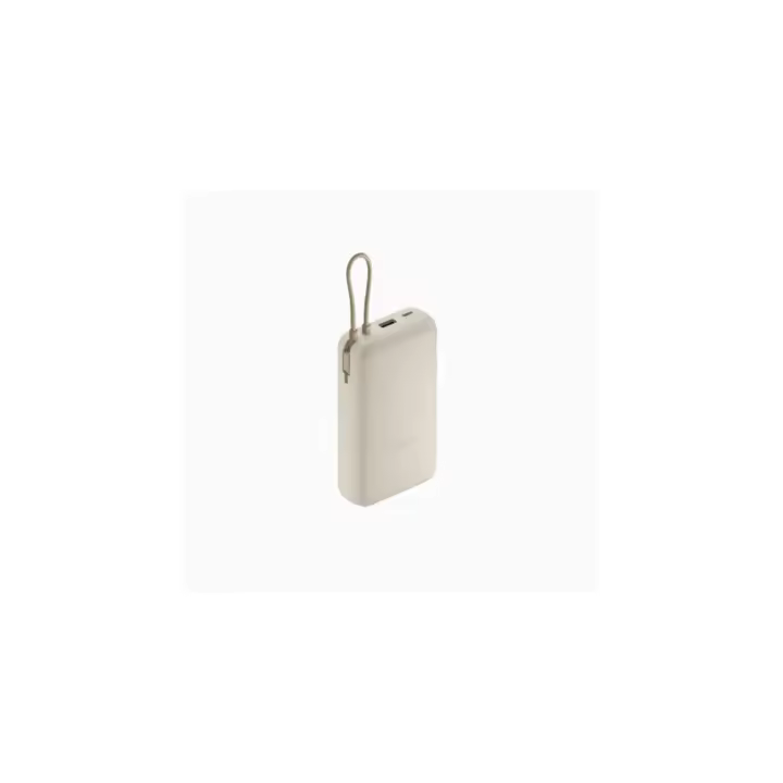 XIAOMI Power Bank 33W ⋆ Capacidad 20000mAh ⋆ Color Tan ⋆ Con cable integrado compatible con múltiples dispositivos ⋆ Carga rápida y eficiente ⋆ Diseño compacto y portátil ⋆ Ideal para viajes y uso diario ⋆ Compatible con móviles, tablets y más ⋆ - 1