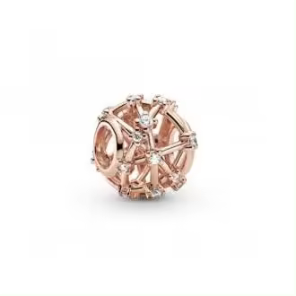 Charm Pandora Constelaciones Estelares Caladas Rosé 789240C01 - 1