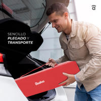 Asalvo Parque Infantil de Aluminio Jungla – Parque Cuadrado, Plegable y Ligero para Bebés, con Diseño Original y Tejido Transpirable, Ideal para el Juego y Descanso Seguro - details 2