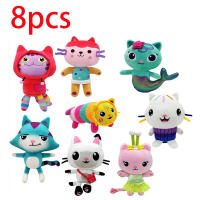 Muñeca De Peluche Gabby Casa De Muñecos Animales Lindo Juguete Gaby Gato De Peluche Dibujos Animados Muñeco De Cordero Para Niños - details 0