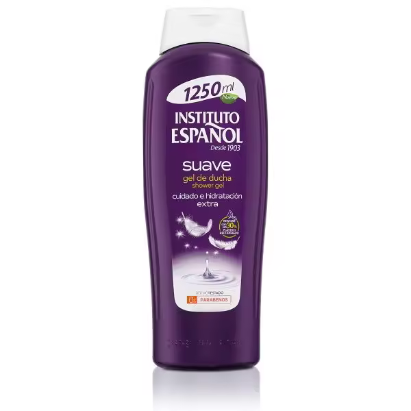 INSTITUTO ESPAÑOL Suave Gel de Ducha  1.250 ml Gel de Ducha - 1