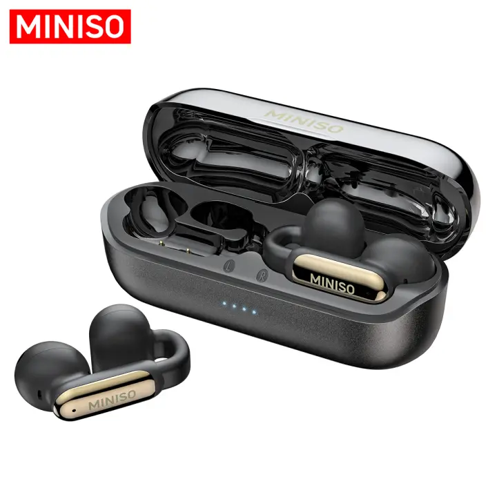 Auriculares Inalámbricos MINISO X36 TWS Bluetooth 5.4 Estéreo De Alta Fidelidad Cancelación De Ruido Baño En Agua Bajo Latencia Para Música Y Deporte - 1