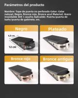 Parador De Puerta Móvil De Acero Inoxidable 304 Con Contenedor De Almacenamiento Seguridad Metal Grueso Antideslizante Para Puerta - details 8