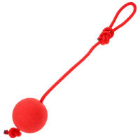 Bola De Goma Elástica Para Perros Juguetes Resistentes Mordedura Entrenamiento Molar Para Puppies Suministros De Mascotas Roja - details 7