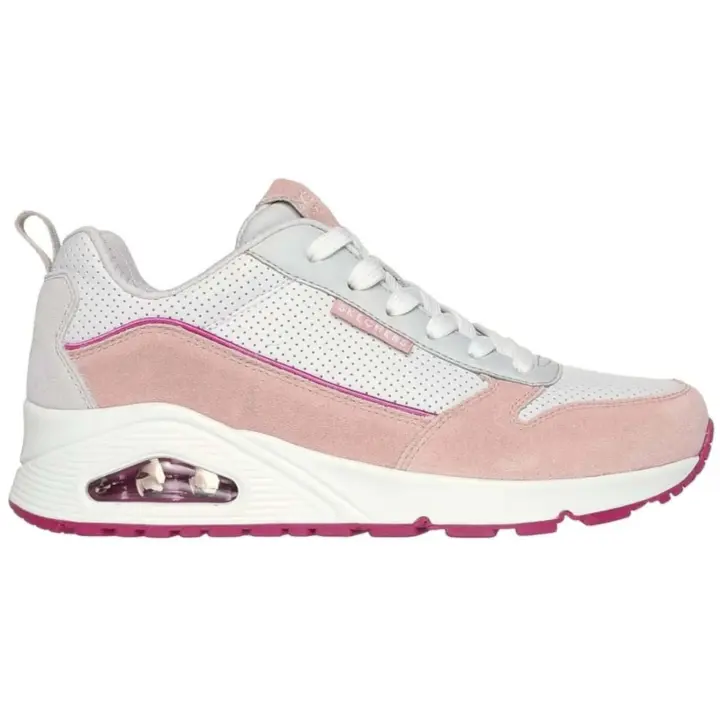 Zapatillas Skechers Uno - Two Much Fun para mujer en color rosa - 1