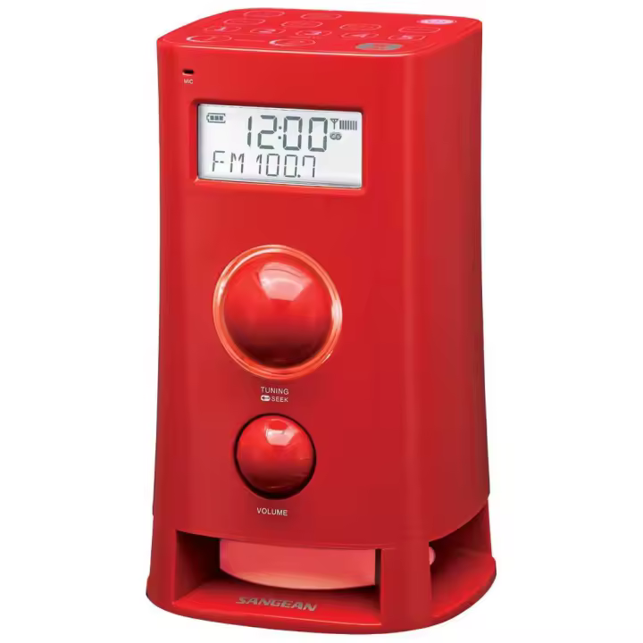 Radio Reloj Despertador AM/FM. 10 presintonias. 8 luces de ambiente. 2 alarmas. Sleep. RDS. Sangean K-200 Nuevo precintado Envio en menos de 24 horas - 1