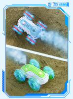 Coche RC De 2.4GH LED Amphibio Para Niños Juguetes De Control Remoto Doble Cara Rolling Jet Regalo Para Niños Mayores De 6 Años - details 8