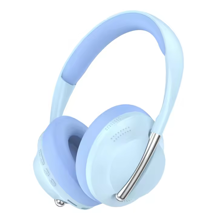 Auriculares Inalámbricos de Bluetooth 5.3 con Bass y Sonido Estéreo Casco Diadema Over Head Audífono de Oído Abierto - 1