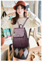 Mochila De Cuero Genuino Para Mujer 2024 Alta Calidad Vintage Bolso De Viaje Escolar Para Niñas Bolsa De Hombro Arco Iris - details 7