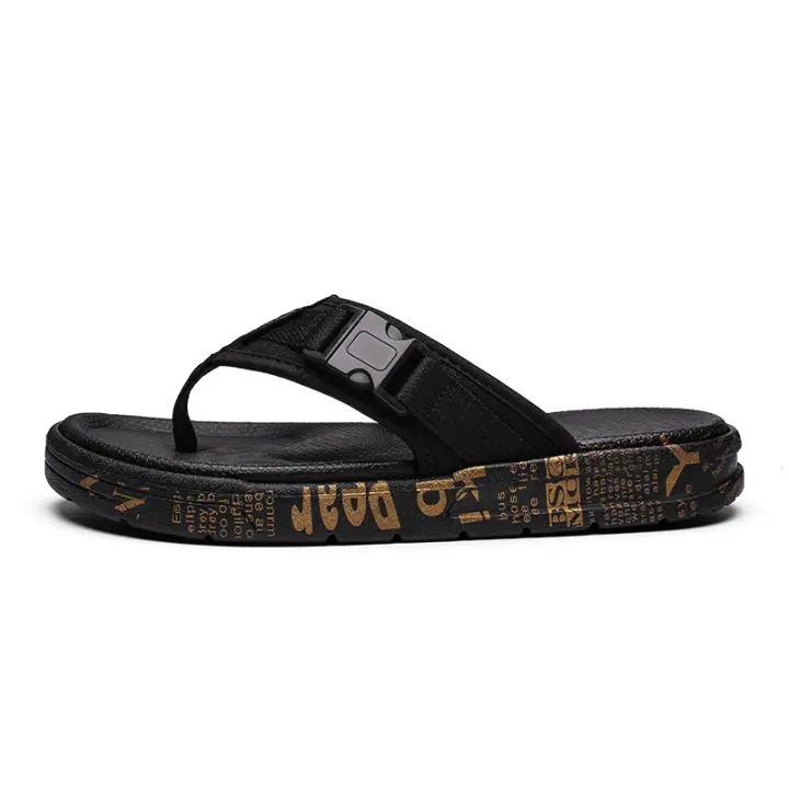 Chanclas informales antideslizantes para hombre, sandalias deportivas ligeras para interior y exterior, para dar un paseo por casa e 5 9 - 1