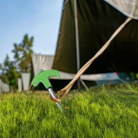 Juego De 16 Palos De Tenda De 8 Pulgadas Anclajes De Tierra Para Camping Al Aire Libre Resistentes Y Duraderos - details 1