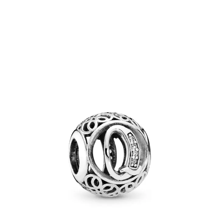 Charm Pandora Letra Vintage Q - 1
