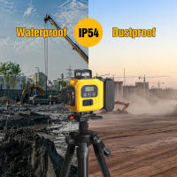 16 Lines 4D Laser Level Remote Control 4 Colors Beam 360° Horizontal ＆ Vertical Powerful Lines Laser Levels Power Display - details 6