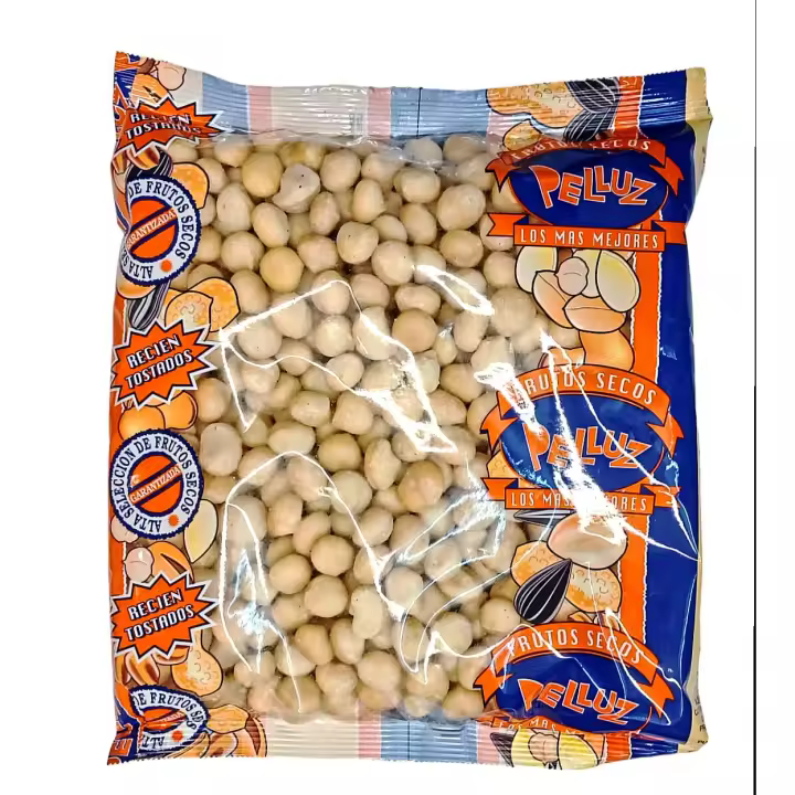 Macadamia Natural 1 Kg - Nuez de Macadamia Cruda - Pelluz - Frutos Secos para Cocinar - Comestibles - 1