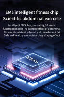 Cinturón De Tonificación Abdominal EMS Estimulación Muscular Eléctrica Portátil Masajeador De Fitness Modelador De Cintura Para Adelgazamiento Y Modelado - details 5