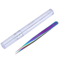 Aguja De Precisión VETUS MCS-12 De Acero Inoxidable Para Reparación De Electrónica Herramientas De Arco Colorido/Oro/Azul/Café Puntas Rectas - details 1