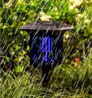 Solar Mosquito Killer Lamp, Portable Hanging Anti-Mosquito Insect Killer Lamp Outdoor Waterproof Solar Garden Light, Suitable for Outdoor Camping, Hiking, Fishing, - details 3