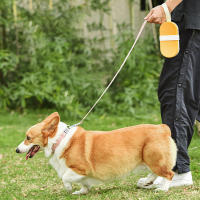 Botella De Agua Para Perros Con Almacenamiento De Alimentos 2 En 1 Portátil Contenedor De Agua Para Mascotas Adecuado Para Perros Y Gatos Alimentador De Perros Al Aire Libre Cuenco De Bebida Para Puppies - details 3