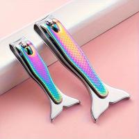 Recortadores De Uñas De Acero Inoxidable Mermaid Nuevo Set De Dos Piezas Para Hombres Y Mujeres Uso Doméstico Recortadores De Uñas Para Dedos Y Pies - details 3