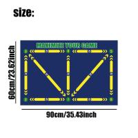 Alfombra De Entrenamiento De Fútbol Durable Antideslizante Plegable Para Niños Y Adultos Equipo De Entrenamiento De Dribble Interior Y Exterior - details 4