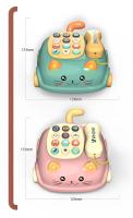 Juguete Educativo Interactivo Para Bebés 3-en-1 Teléfono Musical Con Luces Y Cuento De Gato Regalo De Educación Temprana Montessori Para Niños Y Niñas - details 11