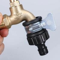 2pcs Adaptador De Grifo Universal Duradero Conector Rápido De Plástico Para Lavado De Coche Riego De Jardín - details 0
