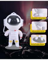 Proyector De Estrellas Astronáutico Luz Nocturna Galaxia Neblina Celeste LED Para Decoración De Habitación Infantil Con Timer - details 8