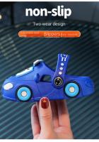 Zapatillas De Verano Para Niños Y Niñas Con Suela Antideslizante Y Cierre En La Parte Delantera Tamaño 13.5-19.5 Cm Colores Variados PVC - details 2