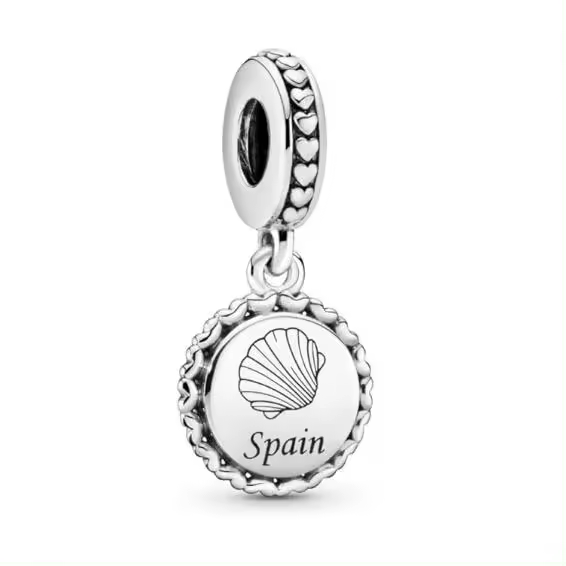 Pandora Charm España 792018 C00 _ E027 Plata, Viene con embalaje de Caja de regalo original. - 1