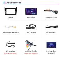 Junsun Radio Coche para VW Volkswagen POLO 5 sedan 2008 2009 2010 2011 2012 2013 2014 2015 2016 2017 2018 2019 2020 Inalámbrico CarPlay Android Auto  AI Voice 2 din Pantalla Coche Android Auto Multimedia Navegación GPS Auto radio - details 25